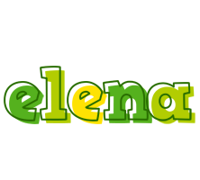 Elena juice logo