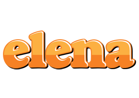 Elena orange logo