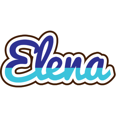 Elena raining logo