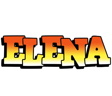 Elena sunset logo