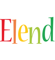 Elend birthday logo