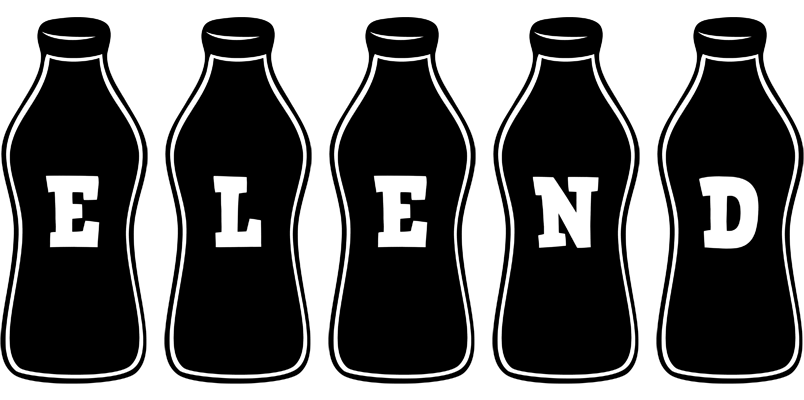 Elend bottle logo