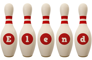 Elend bowling-pin logo