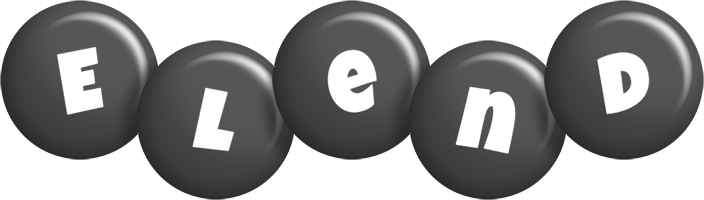 Elend candy-black logo