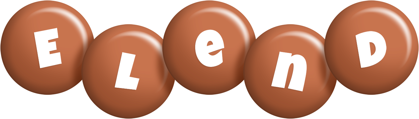 Elend candy-brown logo