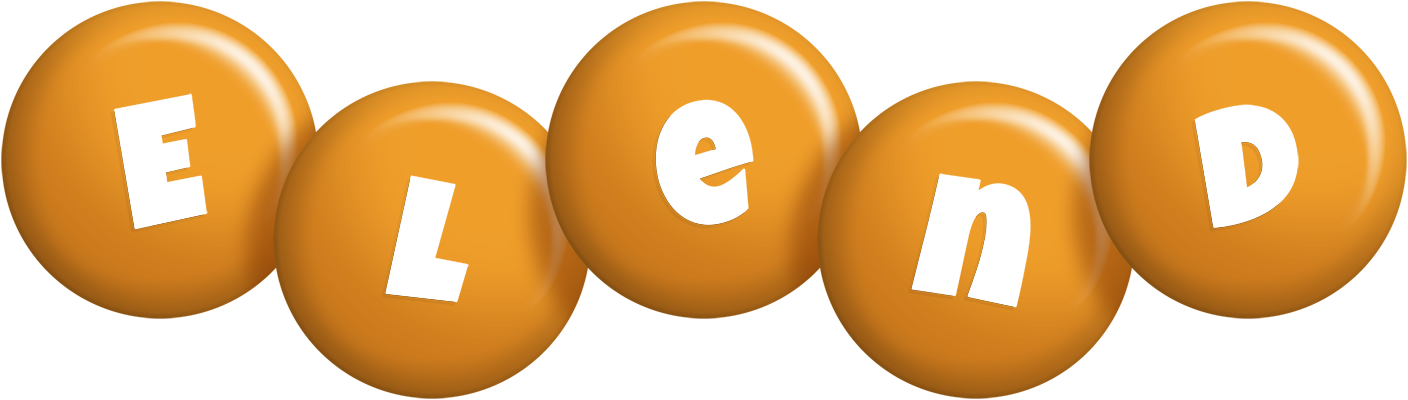 Elend candy-orange logo