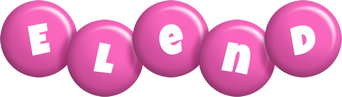 Elend candy-pink logo