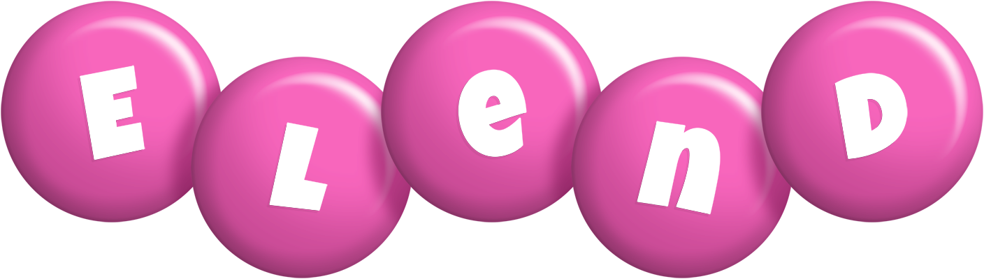 Elend candy-pink logo