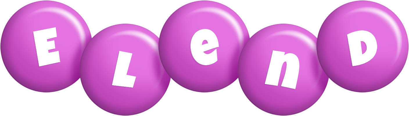 Elend candy-purple logo
