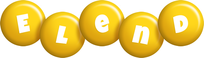Elend candy-yellow logo