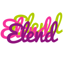 Elend flowers logo