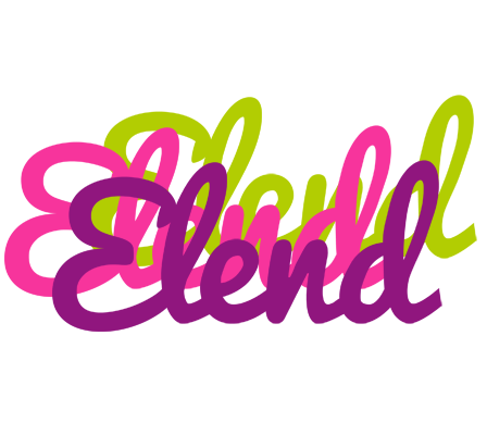 Elend flowers logo