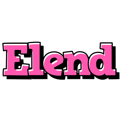 Elend girlish logo