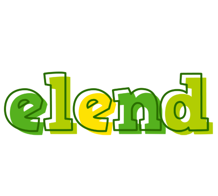 Elend juice logo