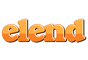 Elend orange logo
