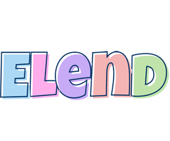 Elend pastel logo