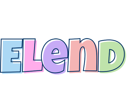 Elend pastel logo