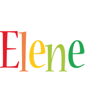 Elene birthday logo