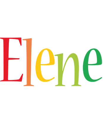 Elene birthday logo