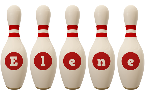 Elene bowling-pin logo