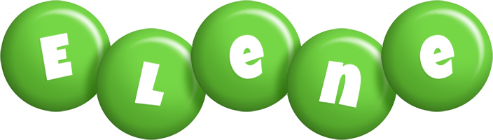 Elene candy-green logo