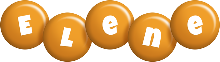 Elene candy-orange logo