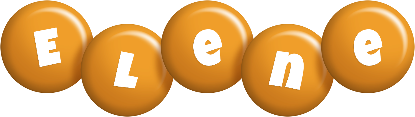 Elene candy-orange logo