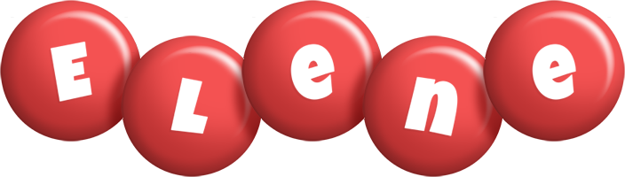 Elene candy-red logo