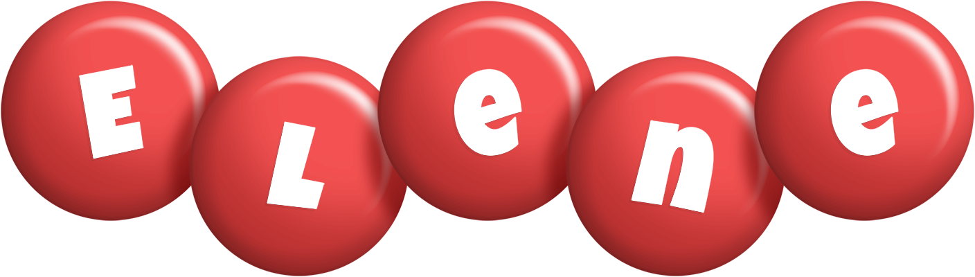 Elene candy-red logo