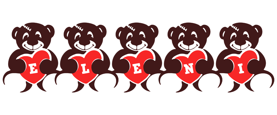 Eleni bear logo