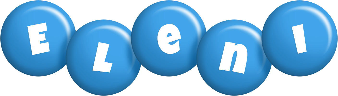 Eleni candy-blue logo