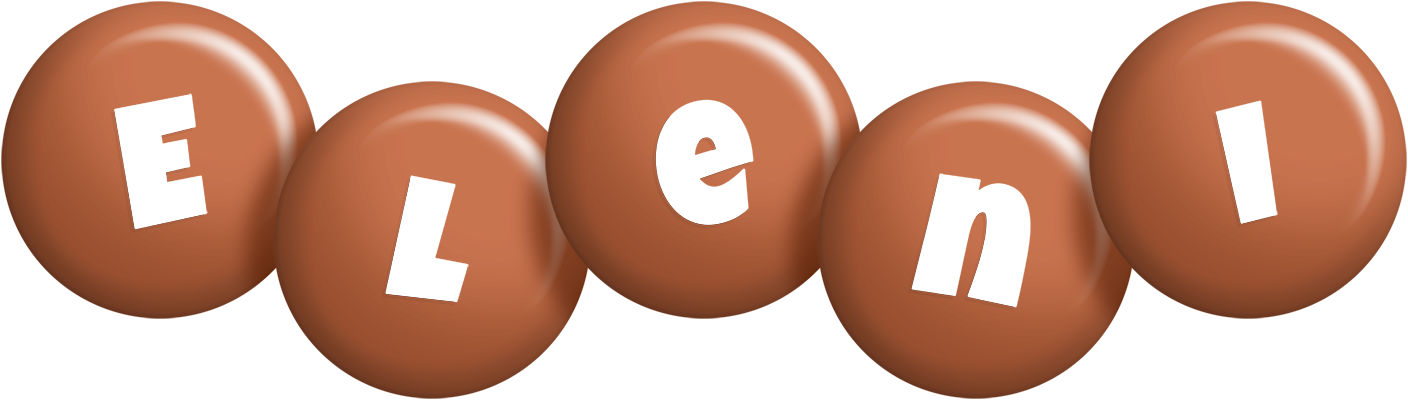 Eleni candy-brown logo