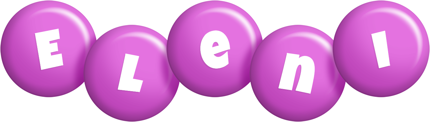 Eleni candy-purple logo