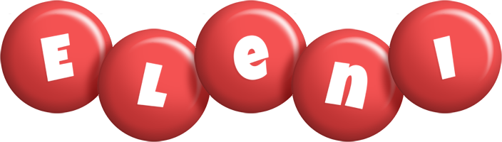Eleni candy-red logo