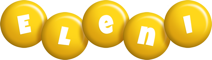 Eleni candy-yellow logo