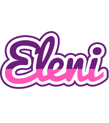 Eleni cheerful logo