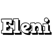 Eleni snowing logo