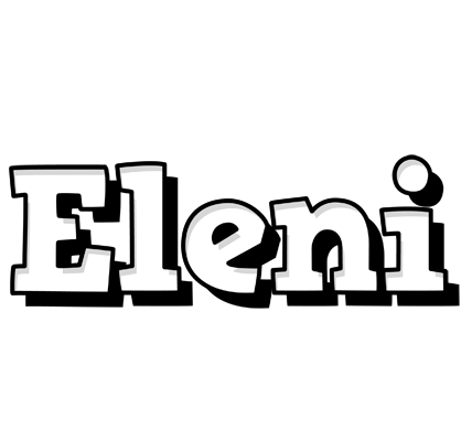 Eleni snowing logo