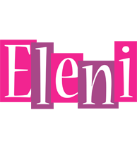Eleni whine logo