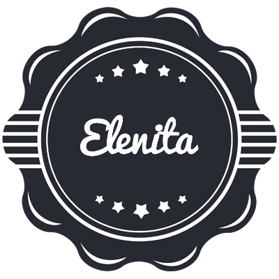 Elenita badge logo