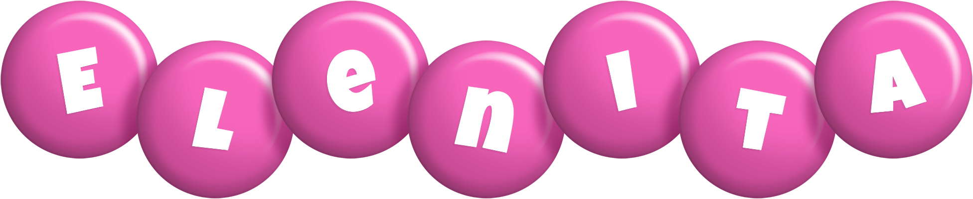 Elenita candy-pink logo
