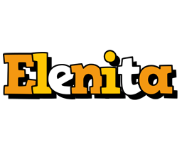 Elenita cartoon logo