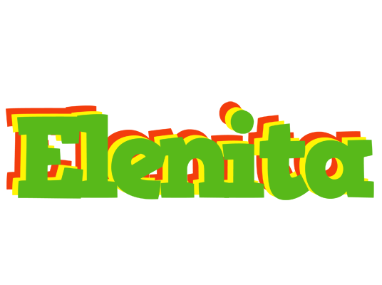 Elenita crocodile logo