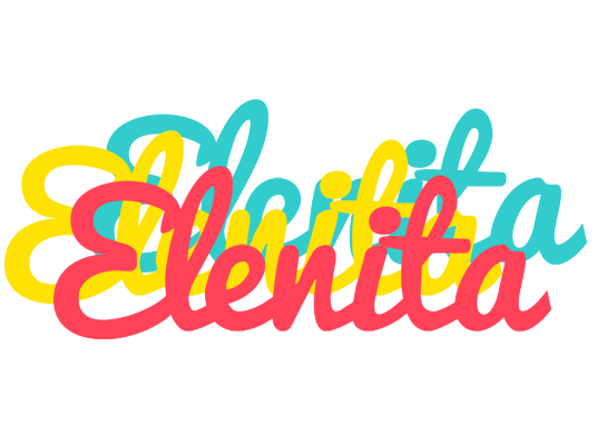 Elenita disco logo