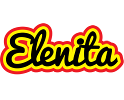 Elenita flaming logo