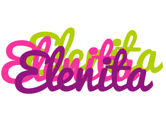 Elenita flowers logo