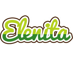 Elenita golfing logo