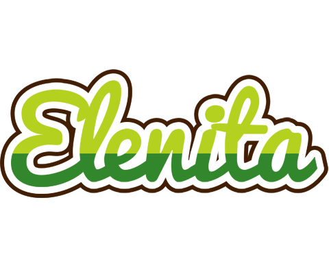 Elenita golfing logo