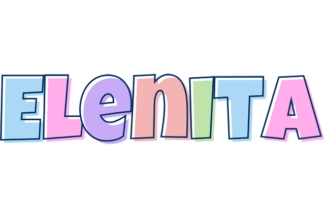 Elenita pastel logo