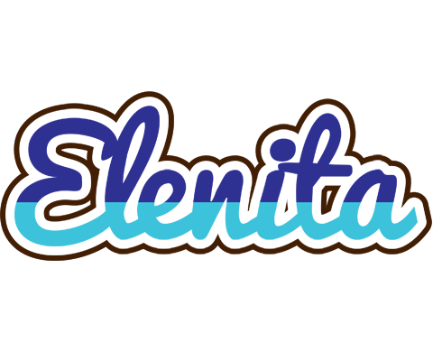 Elenita raining logo